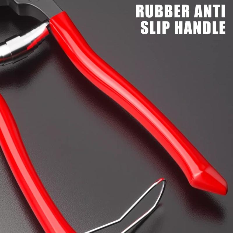 Ergonomic High Strength Alloy Steel Mini Wire Cutter Snipper Suitable for Home Repair and DIY Projects with Safety Lock