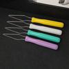 Plastic Handle Automatic Needle Threader Stitch Unpicker DIY Needlework Quick Sewing Threader One Hand Operation
