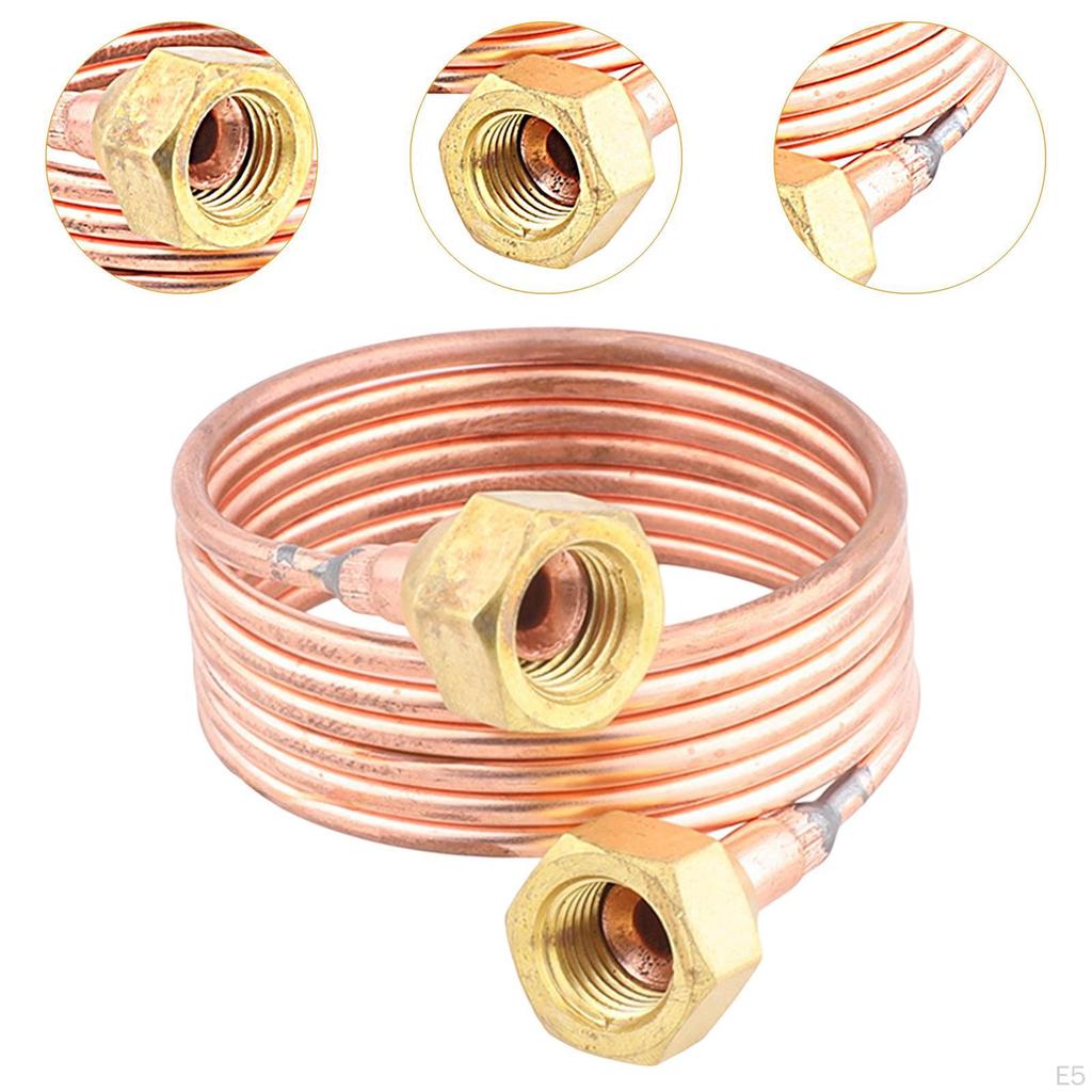 Klimaanlage Kühlschrankrohr Kupfer Kapillar DIY Kompakte Rohrschlange für