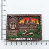 Cambodia Travelling Fridge Magnetic Stickers Angkor Wat Tourist Souvenirs Fridge Magnets Home Decor Message Board Stickers