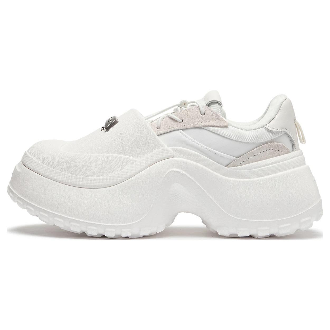 

New LiNing Project* Slip Resistant Low Top Casual Shoes Women s Mist White AGCT214-2 35.5