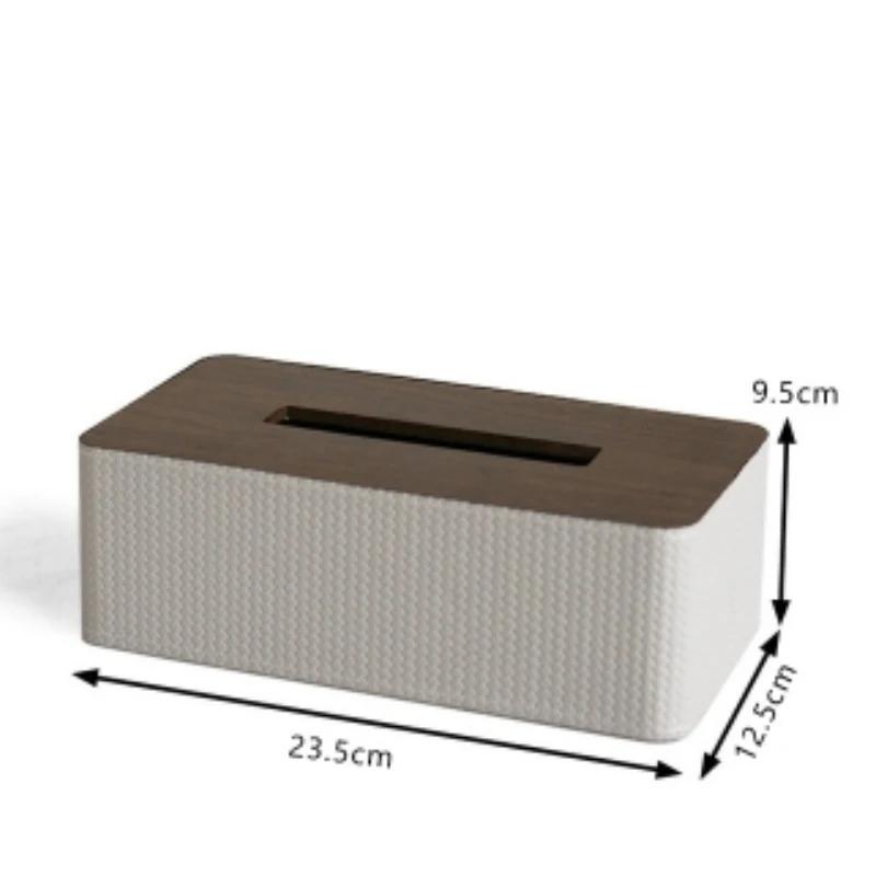 Organizer Drewniane Tace do Przechowywania Wyjmowane Luksusowe Prostokątne Tace Stołowe na Kosmetyki Taca Skórzana na Jedzenie Taca na Przyprawy Kuchenna Dekoracyjna