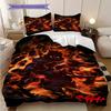 Chains Horror Bedding (1 * duvet cover + 2 * pillowcase, without core) 2D Flat Bedding set Soft and comfortable Christmas birthday gift