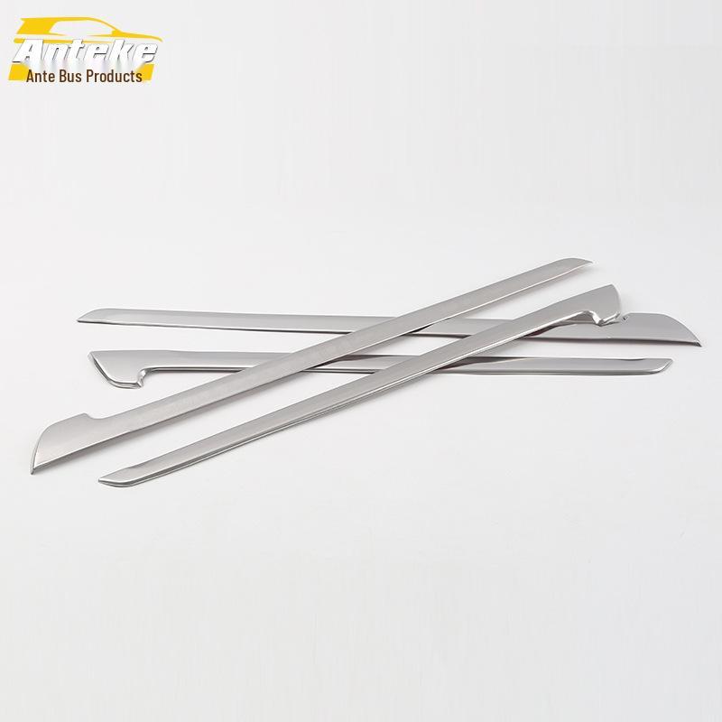 Suitable for 2017 CR-V Interior Door Panel Trim: Armrest Box Bright Strip Sticker Car Accessory
