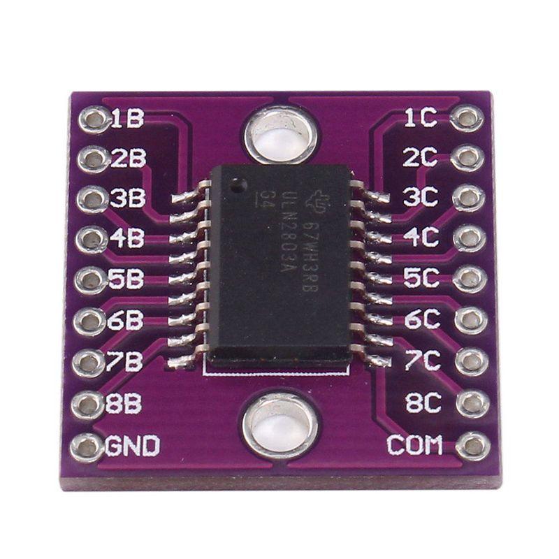 

ABUL-5 Pcs ULN2803A Darlington Transistor Arrays Driver Breakout Board For Arduino NONE