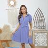 2025 Trendy Red Short Sleeve Dress for Women – Spring, Autumn, Winter
