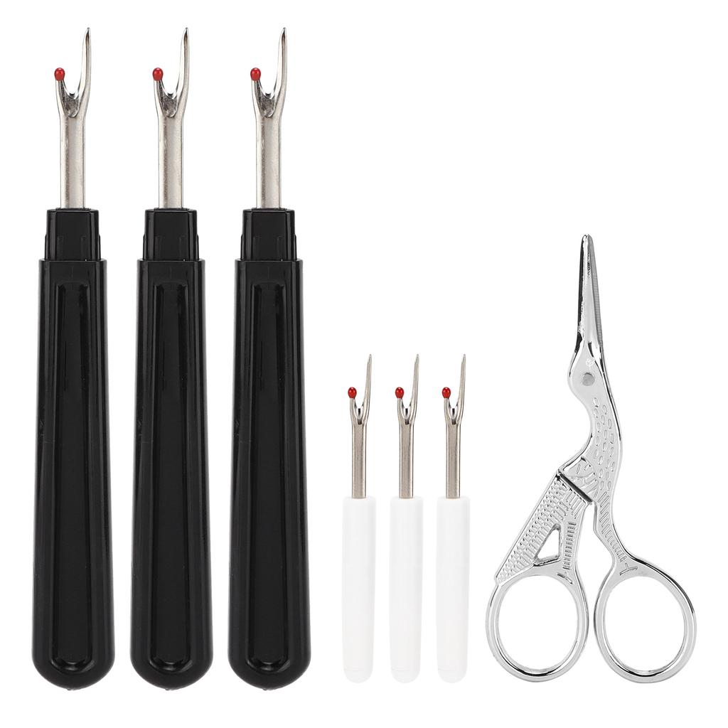 Seam Ripper Kit Durable Stainless Handy Handles Thread Remover for Sewing Embroidery Quilting