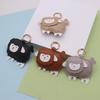 Cute Cartoon White Sheep Keychain Soft Pendant 1Pcs Fashion Key Charm for Women Backpack Daily Accessory