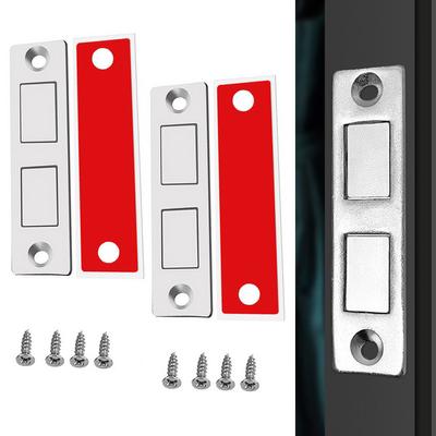 2ks Magnetická západka dveří Západka Skříňka Magnet Zavírač dveří Nábytek Skříň Skříň Šroub/Nálepka Neviditelné magnetické sání