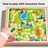 Childrens Wooden Educational Toy Desktop Interactive Game With Multifunction Battle Checkers For Kids
