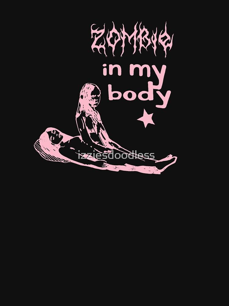 Zombie In My Body from Maggots for Brains - PINK Classic T-Shirt