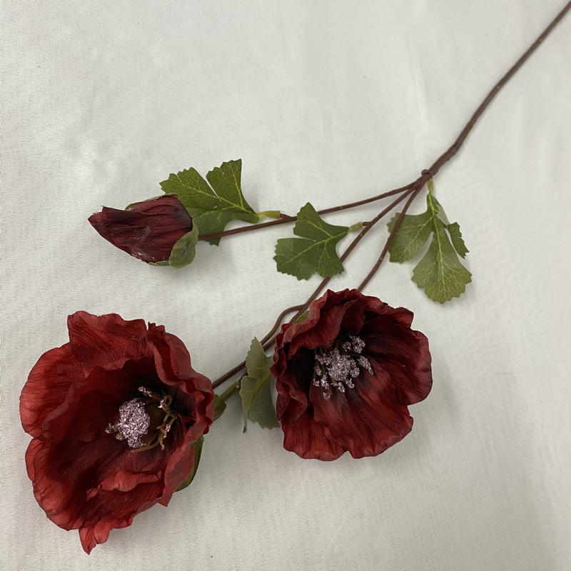 Simulation Peony Flying Swallow Hydrangea Red Wedding Theme Series Silk Fake Flower Arch Corridor Decoration Artificial Flowers