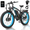 KETELES K800 Electric Bicycle, 2000W Motor, 48V 23Ah Battery, Top Speed 50 Km/h, Range 100km, 26*4.0 Inch Tires