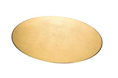 Nakatani Brothers "Yamanaka Lacquerware" 40cm Oval Plate, Gold, 37-4213