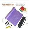 1500-3000Pcs Felt Puzzle Mat Set 10Color Available Puzzle Playing Blanket With Portable Travel Storage Bag Puzzle Accessories