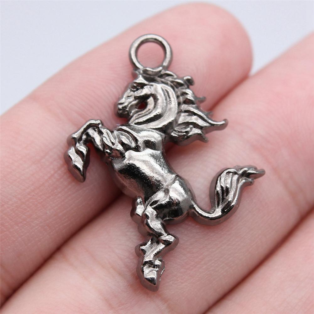 Charms Pegasus Horse Pendants Minimalist Jewelry Components QC095