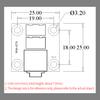 3.5MM Headphone Audio Signal Adapter To 2.54 3P Terminal Lead for Amplifier Cabinet DIY Wiring BoardGood Product