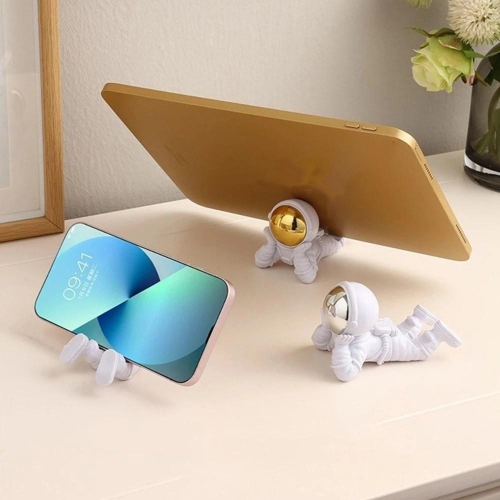 Cartoon Desktop Astronaut Ornaments Desk Organizer Lazy Bracket Creative Astronaut Bracket Office