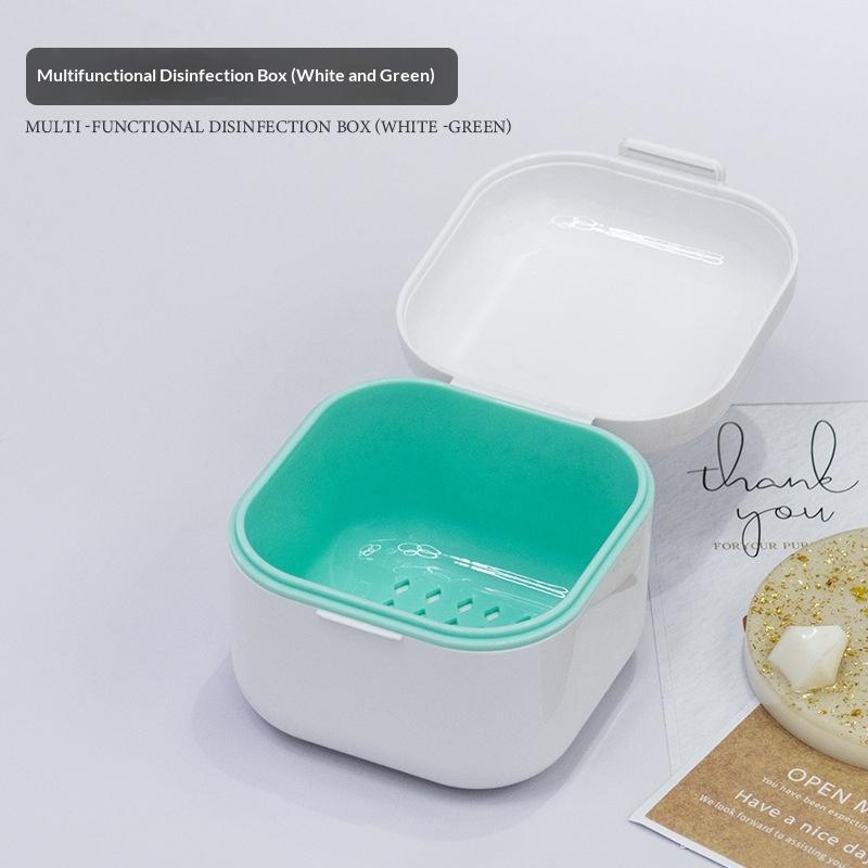 Non-Toxic Multifunctional Disinfection Box Double Layer Soaking Feature for Nail Art Tools Salon Manicure