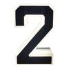 LED House Number Sign Smart Solar Illuminated Address Plaque Mailbox Light Easy Installation Outdoor Waterproof Lighting