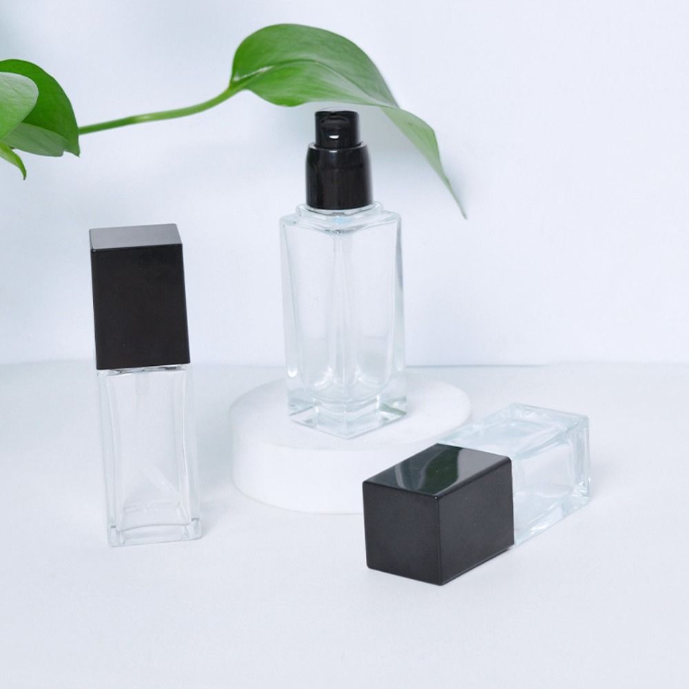 Vial Perfume Lotion Pump Bottle Empty Refillable Bottle Cosmetic Container Liquid Foundation Bottle