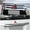 Car Logo Emblem Hood Front And Rear Tail Mark Rear Badge Sticker Accessories For Mitsubishi Outlander RalliArt ASX Pajero Lancer