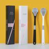 Reusable Tongue Cleaner Brush Multicolor Oral Hygiene Scraper Bad Breath Removal Tool for Fresh Breath Care