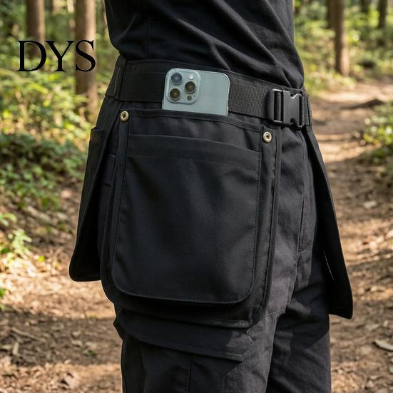 Hiking Waist Pocket Multi-function Belt Apron Bag for Outdoor, Large Capacity Multi-Pocket Pouch, Adjustable Waistband Fanny Pack Women and Men with