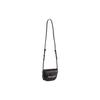 Michael Kors MK Hally Letter Buckle Solid Color Vintage Leather Saddle Bag Women Shoulder Bag Black 32F1G2HC1L-001