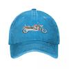 Bike Chopper Baseball Cap Fishing Caps Unisex Sunhat Beach Outing Hiking Hat Women Beach Fashion Unisexs