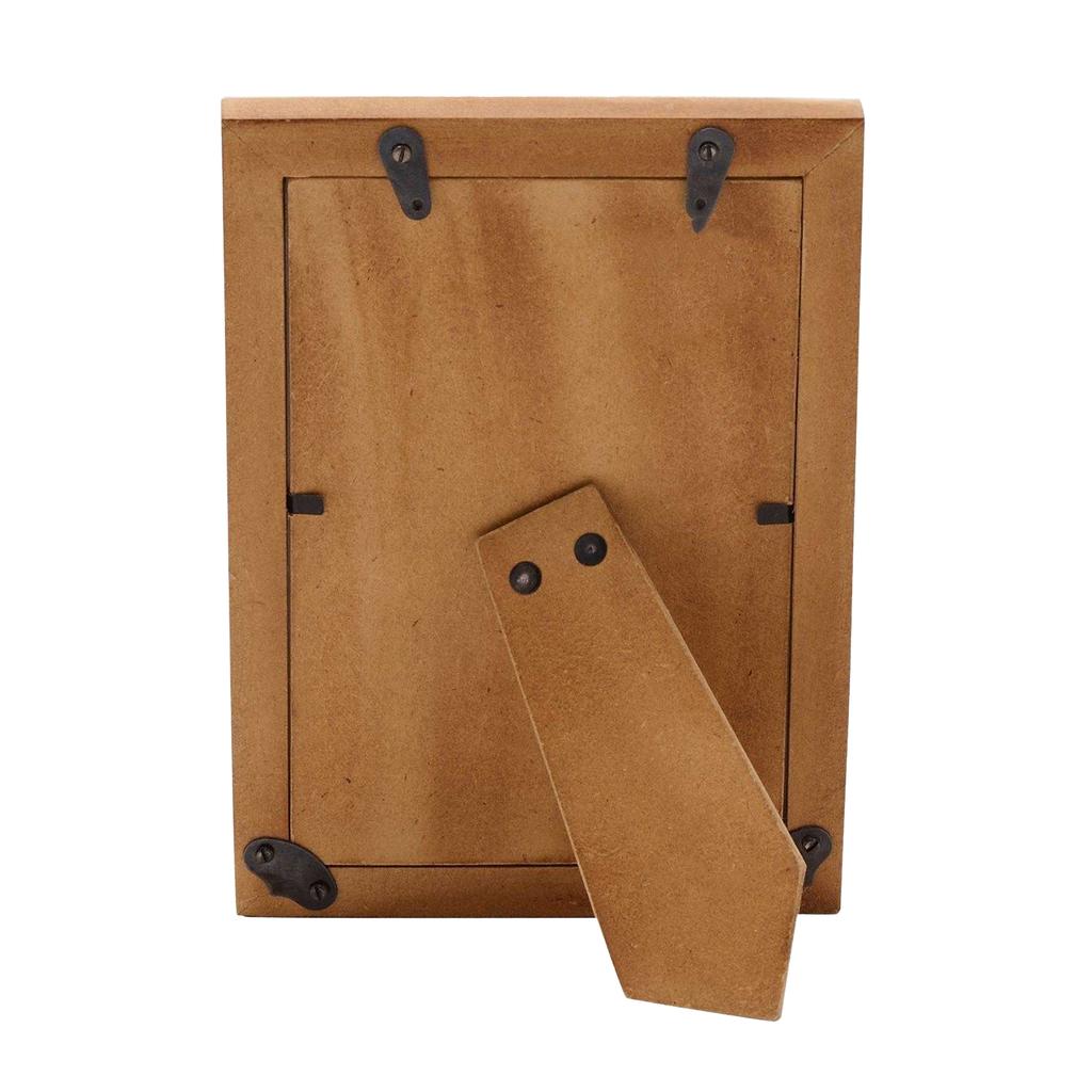 Hestia Bone Striped Photo Frame