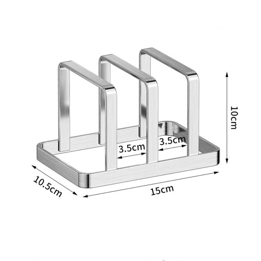 Estante para Tabla de Cortar Multicapa Metal Estable Soporte para Tabla de Cortar Ahorro de Espacio Estante para Tabla de Cortar Restaurante Cocina del Hogar