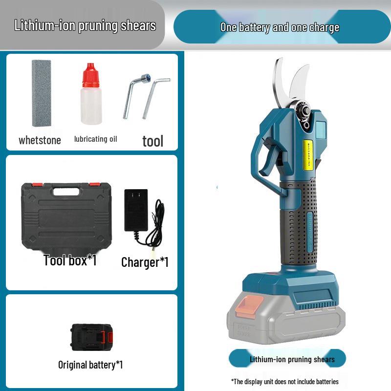Rechargeable Telescopic Electric Pruning Chainsaw and Handheld Garden Shears