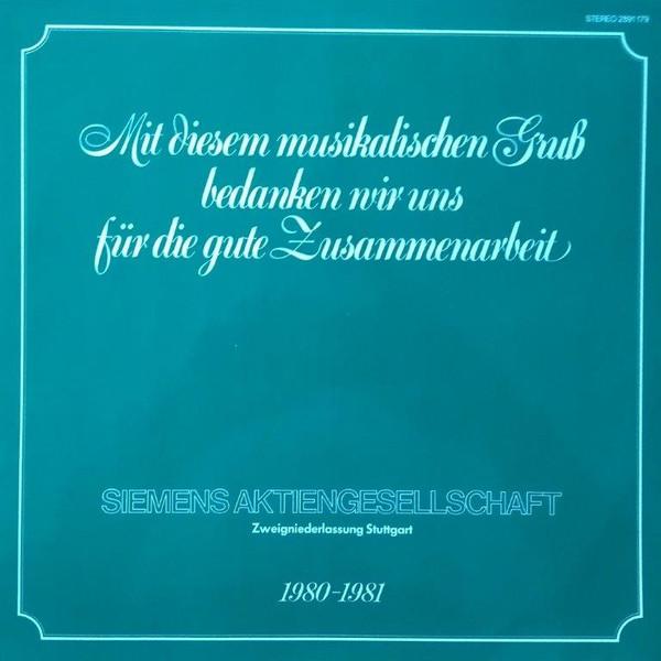 

LP Record BERLINER PHILHARMONIKER HERBERT VO Mit Diesem Musikalischen Grus Bedan 2891179 Deutsche Grammo 1981 Germany Classical Used
