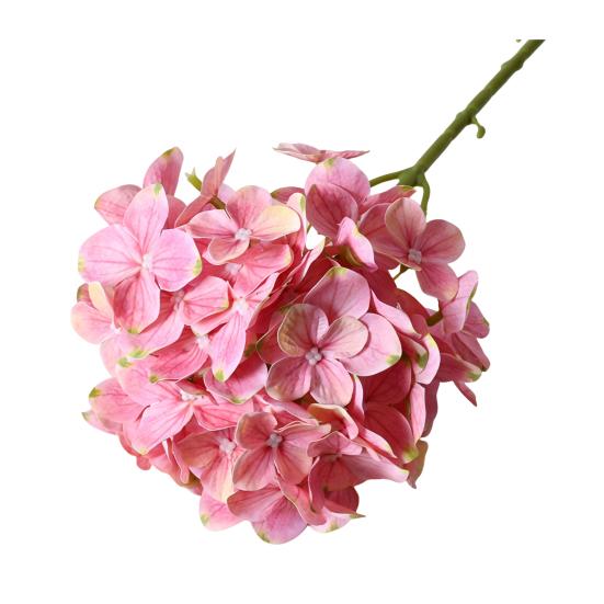 

Искусственный Цветок Гортензии из Искусственного Шелка, Реалистичный на Ощупь, Искусственные Цветы Гортензии с Длинным Стеблем для Вазы, Свадебной Вечеринки, Центрального Элемента, Стиля Кантри, Осеннего, Для Помещения, Дома