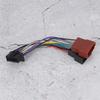 Radio Wire Harness Car Stereo Harness 16 Pin Port Mini ISO 8 Pin Plug Wiring Cable Fit Pioneer 2003