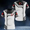 Turkey Flag Sports Quick-dry Breathable Men Women T-Shirt Outdoor Street Football Jersey Team Match Summer Short Sleeve