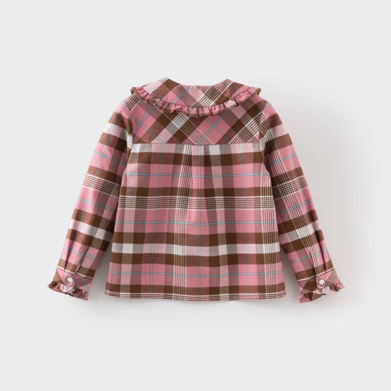 

Dave & Bella Girls Plaid Cotton Shirt 150cm
