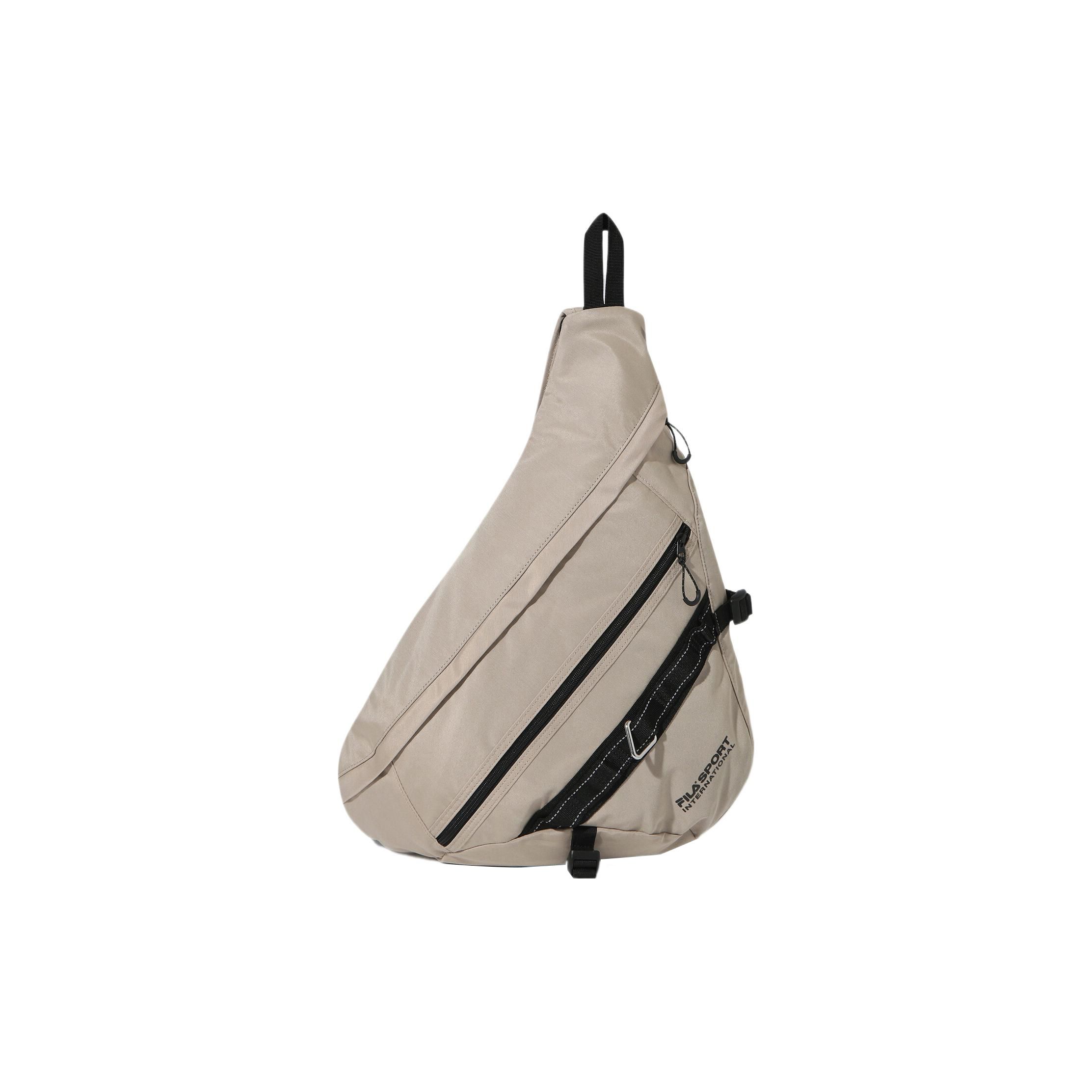 

FILA Sports Leisure Polyester Single Shoulder Crossbody Chest Bag Unisex bags Natural-Beige FS3BCF6326XNBG One Size