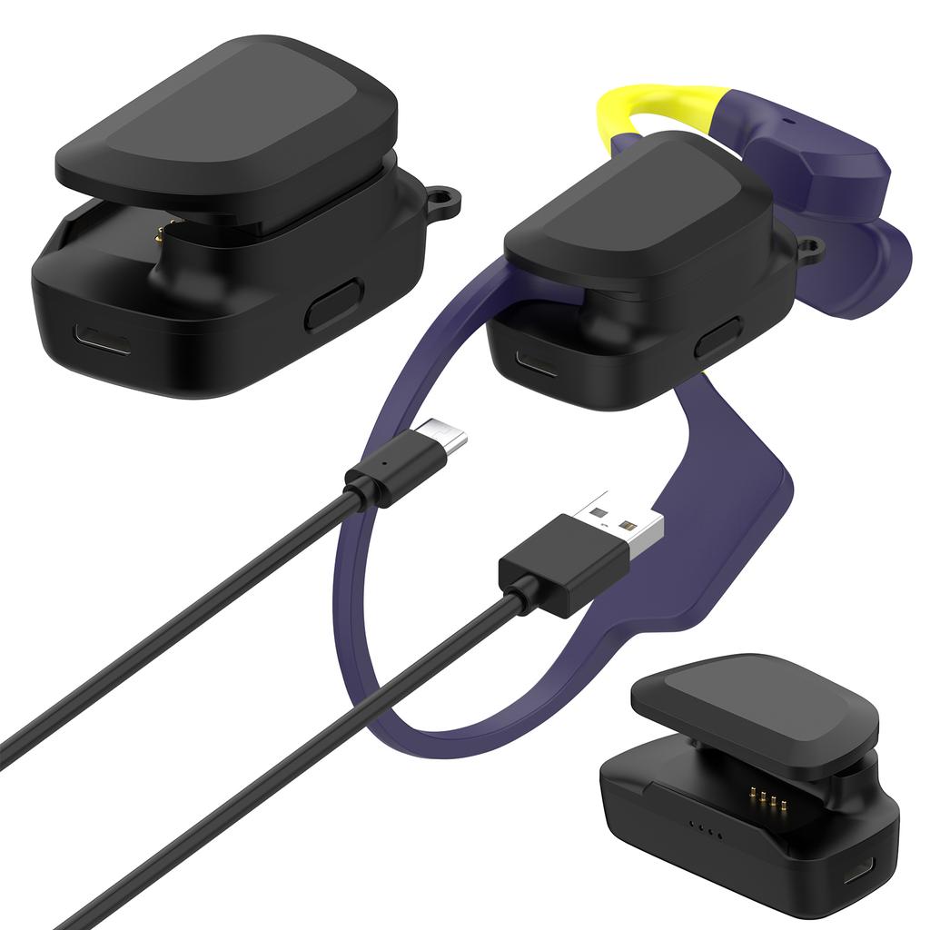 For SUUNTO Aqua Headphones Charging Case Smart Watch Charging Cable Replacement Charger 650mAh Battery Earphone Charging Case
