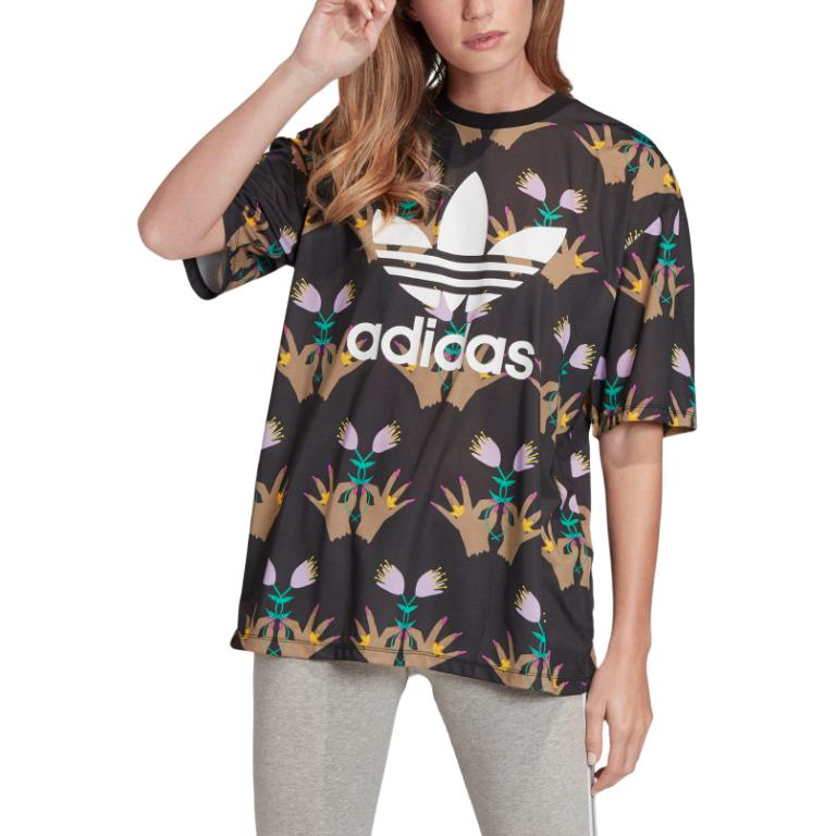 Adidas Originals T Shirt Women's Gray FL4053
