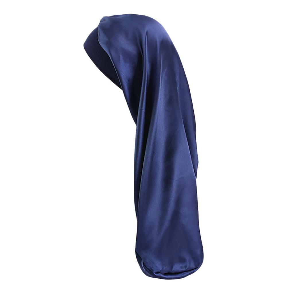 Silk-Satin Bonnet Night Sleep Cap Hair 