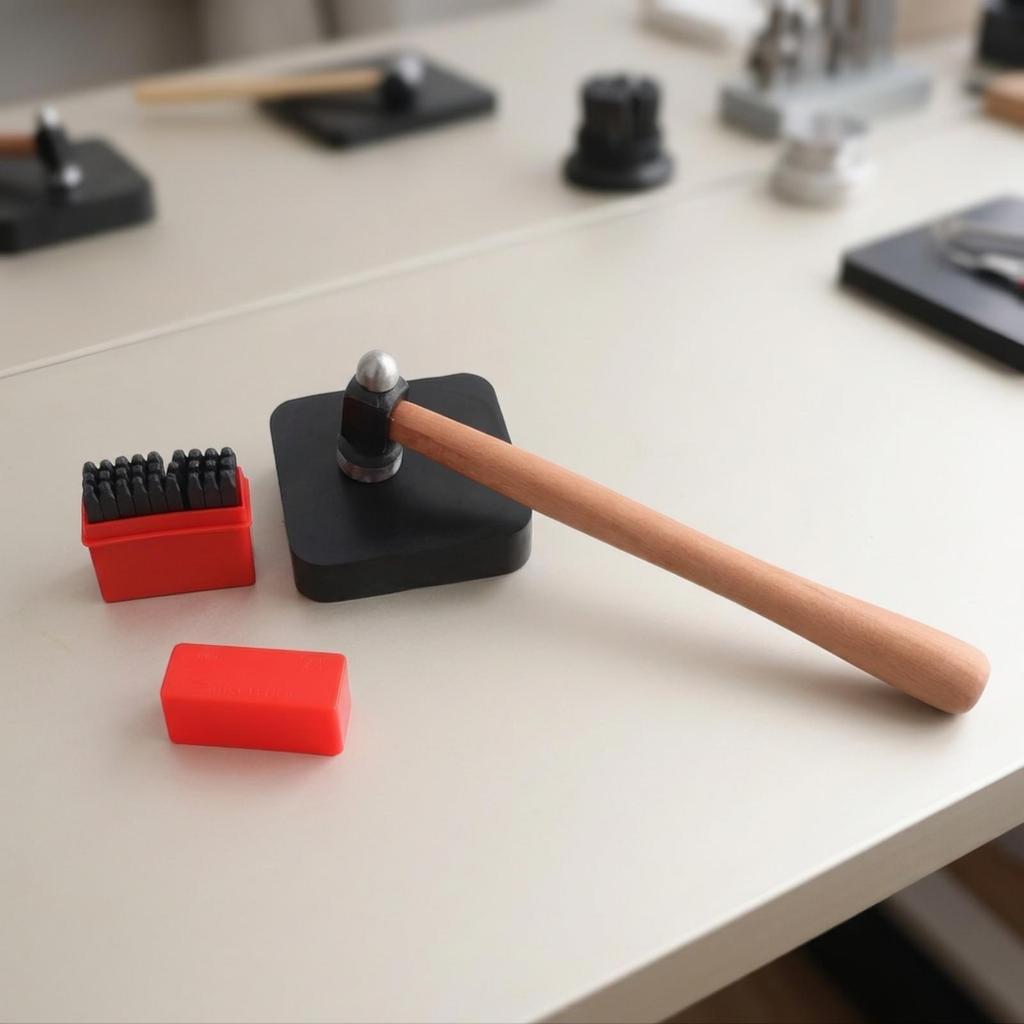 Rubber Bench Block Shock-Absorbing Heavy-Duty for Jewelers, Crafters