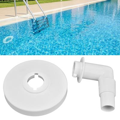 Swimming Pool Hose Cuff Skimmer Adapter Pool Cleaning Tool Vacuum Plate Replacement Skimmer Basket Compatible for SP1096