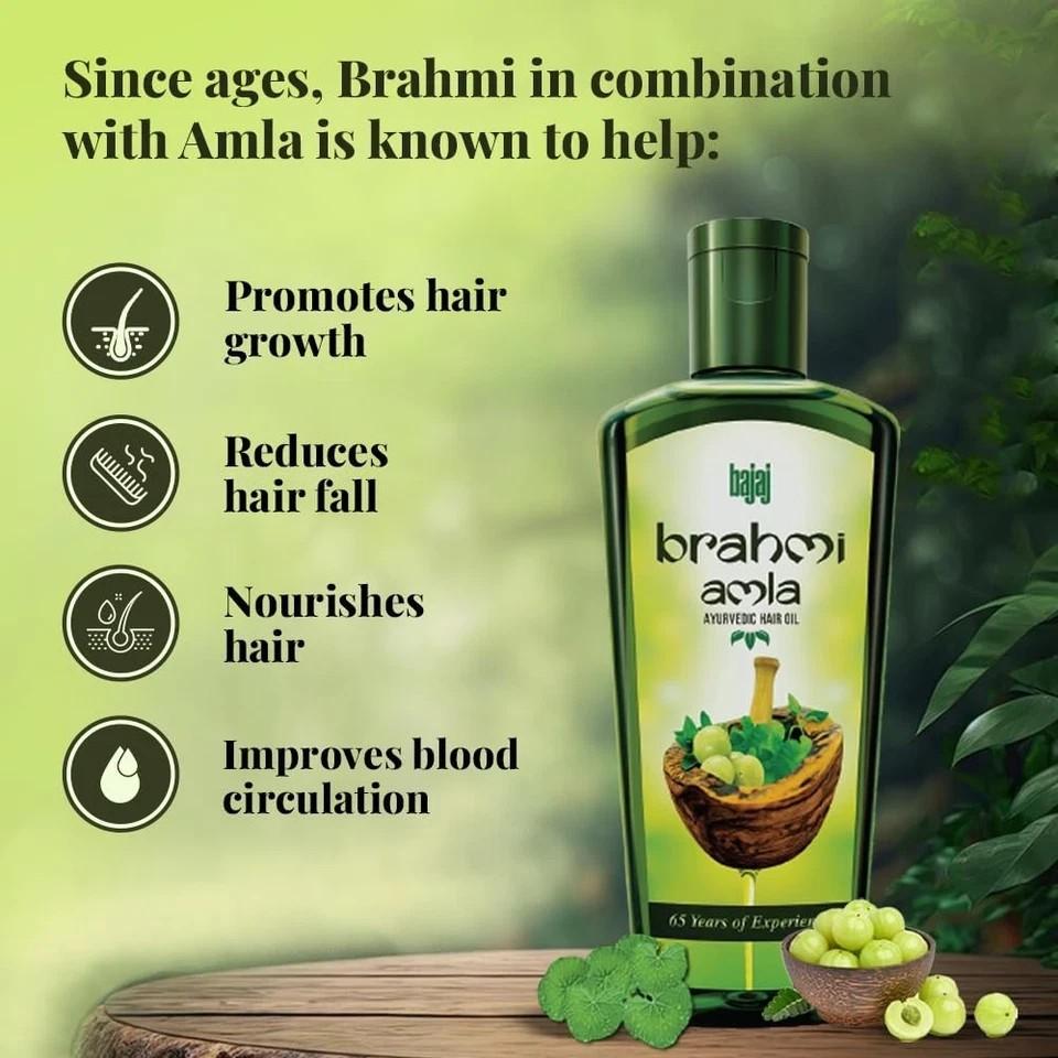 Bajaj Brahmi Amla Hair Oil For All Hair Types 300ml