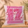 Pink Cherry Balloon Puppy Maple Design Cushion Cover Happy Autumn Harvest decor Holiday Decorati Pillow Cover