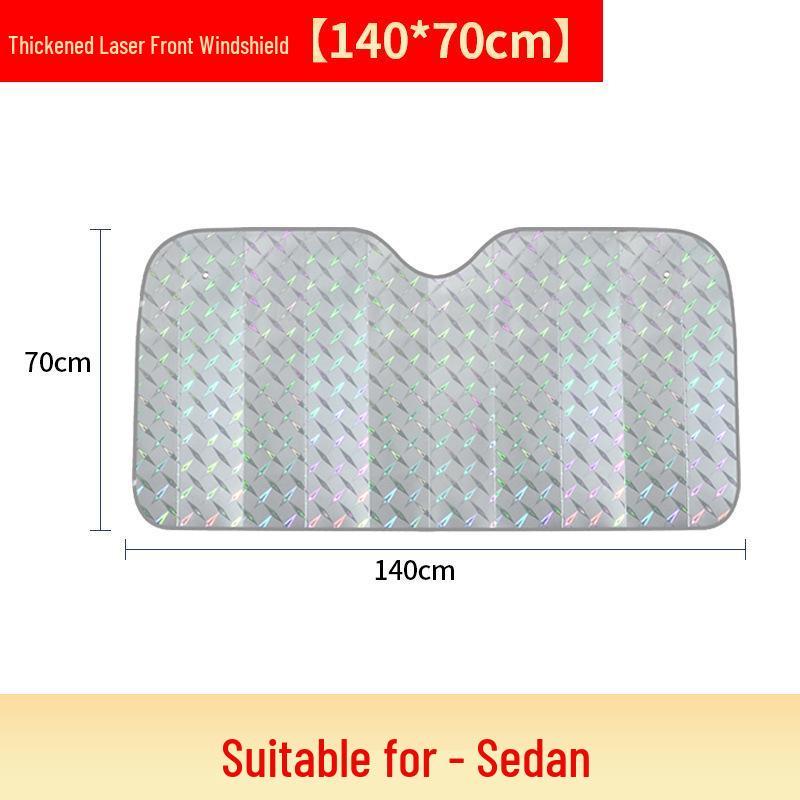 Car Sunshade Windshield Sun Blocker - Heat Insulation & UV Protection