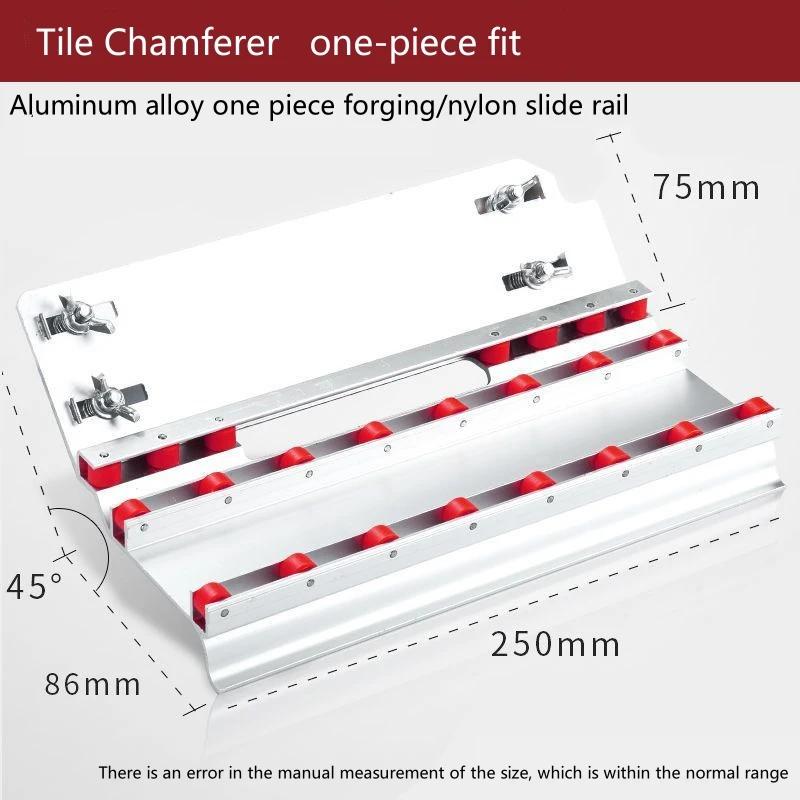 Tiling 45 Degree Angle Cutting Machine Support Mount Ceramic Tile Cutter Seat Chamfer for Stone Building Tool Corner Cutting