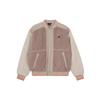 Velvet Jackets Men's Khaki Stand Collar Thickened And Fleece Lined IL8918