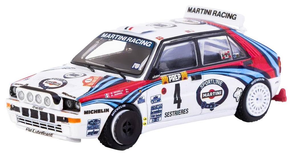 Speedmaster Japan TARMACWORKS 1/64 Lancia Delta HF Integrale Monte Carlo Rally 1992 Winner (Finished Model) T64-049-92MCR04